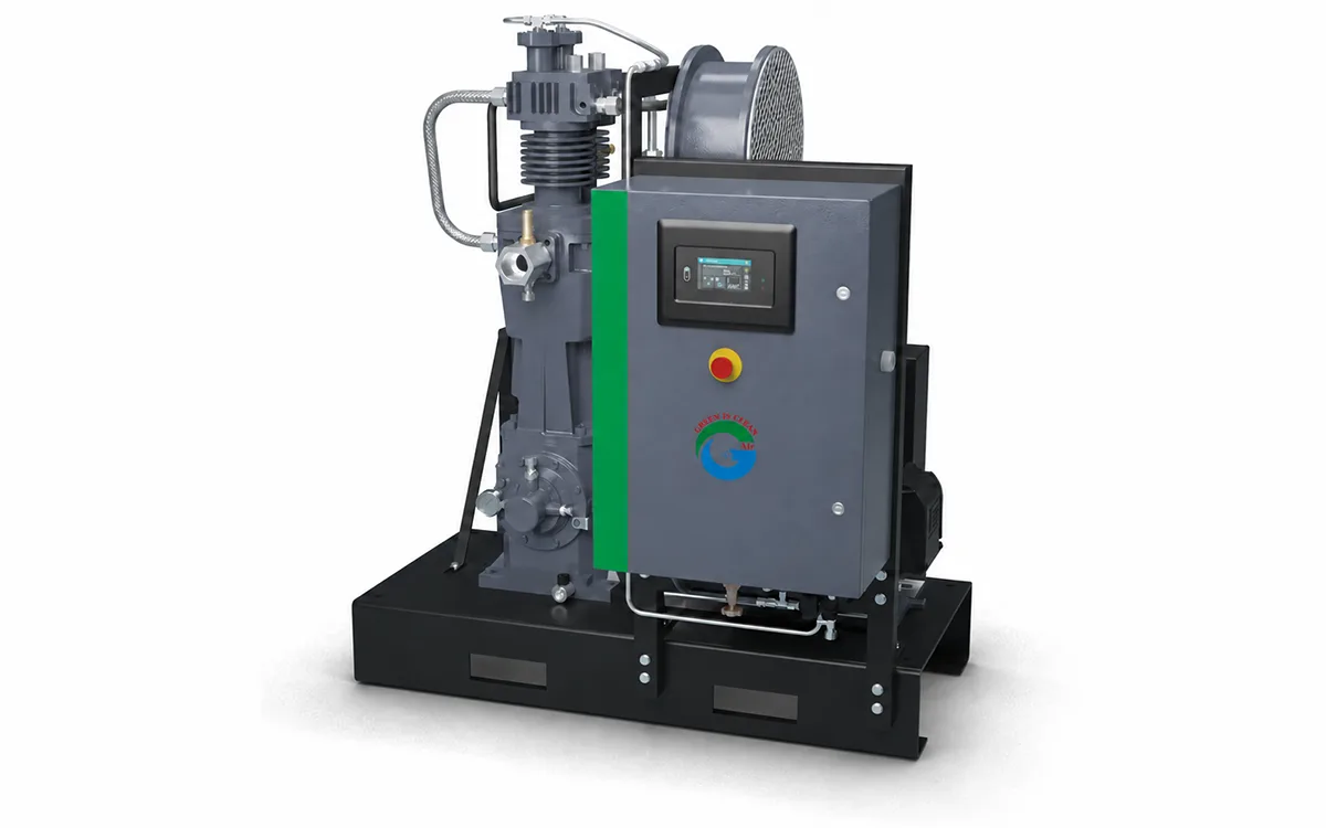 Oil-free air and nitrogen boosters