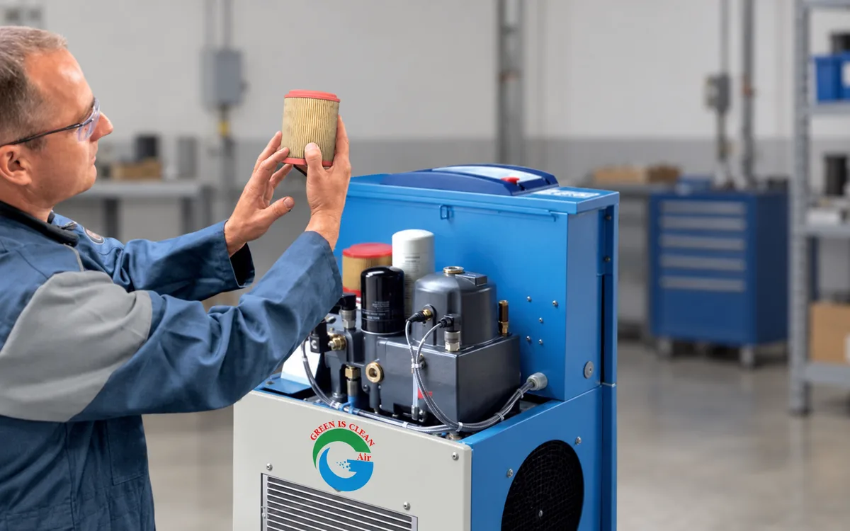 Air compressor filters