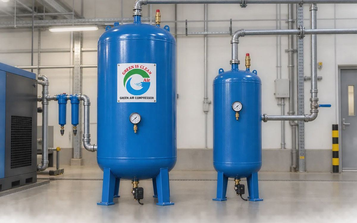 Air receivers and storage tanks