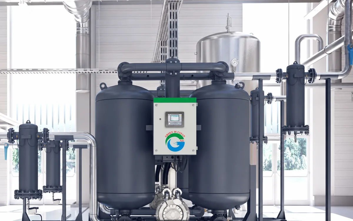 Desiccant air dryers