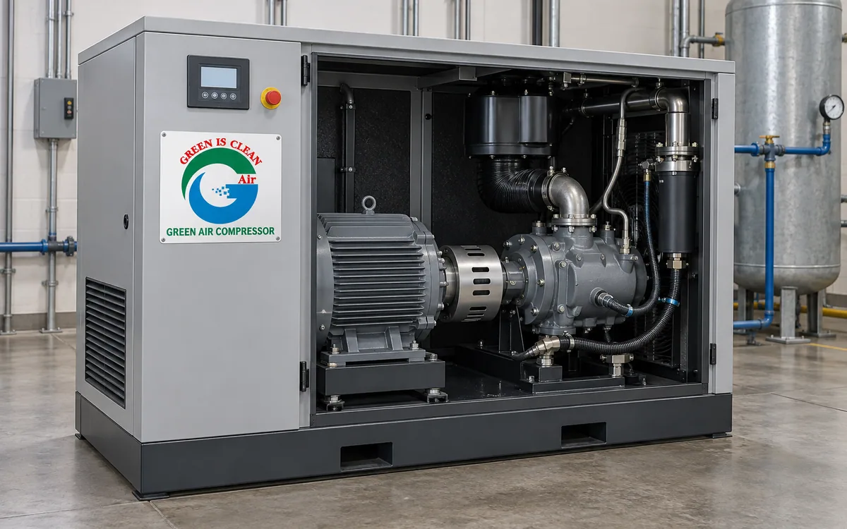 Direct driven screw compressors