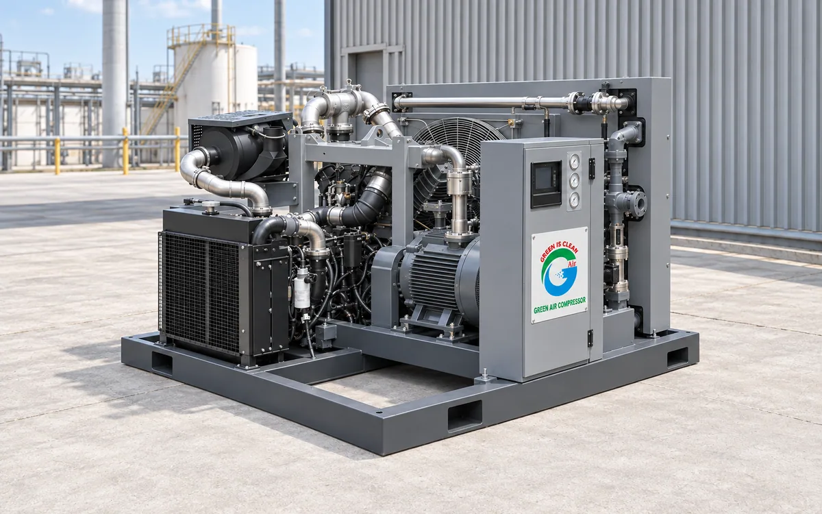 High pressure booster compressors