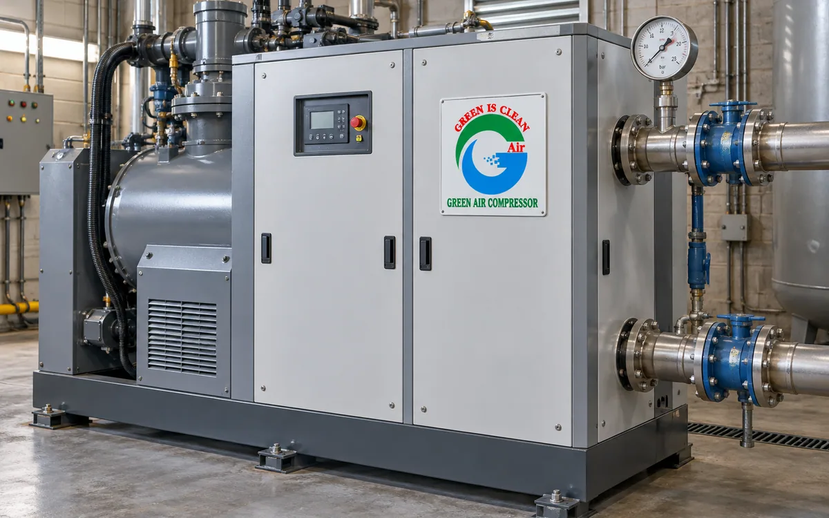 Medium pressure screw compressors