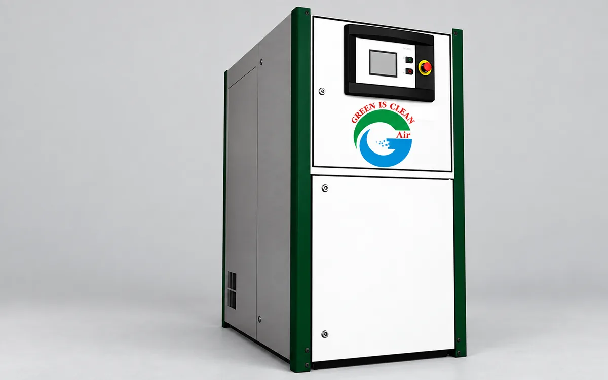 Oil-free rotary screw compressors