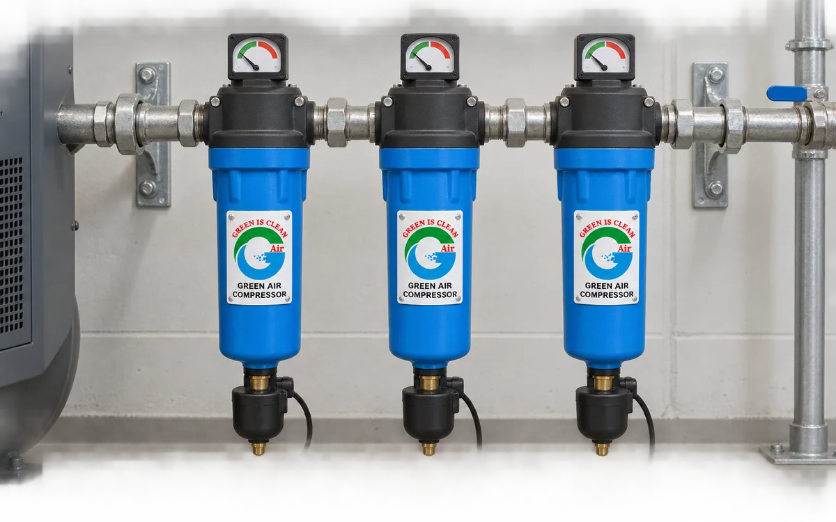 Precision compressed air filters