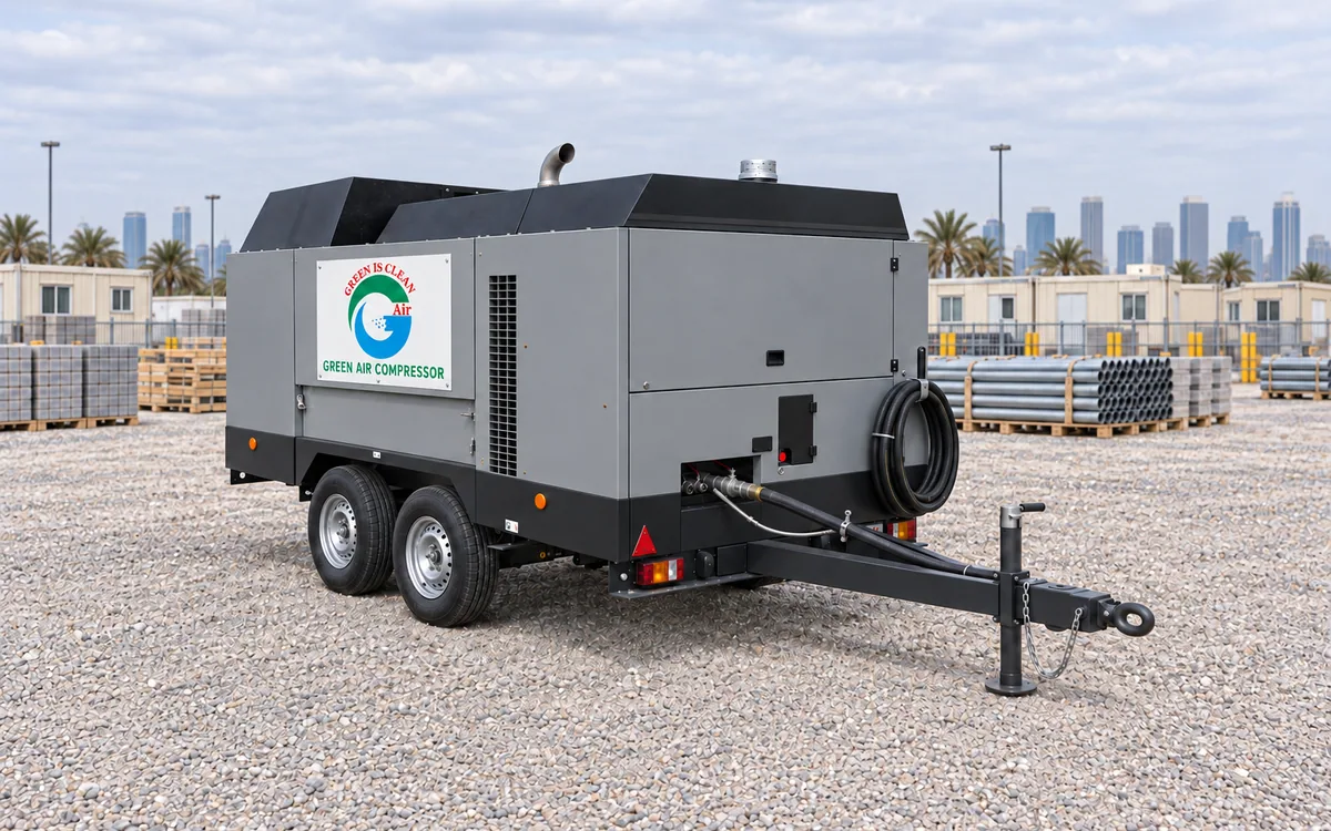 Choosing a towable compressor