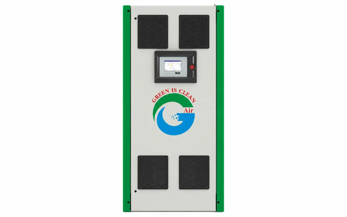 Two-stage variable speed oil-free compressors